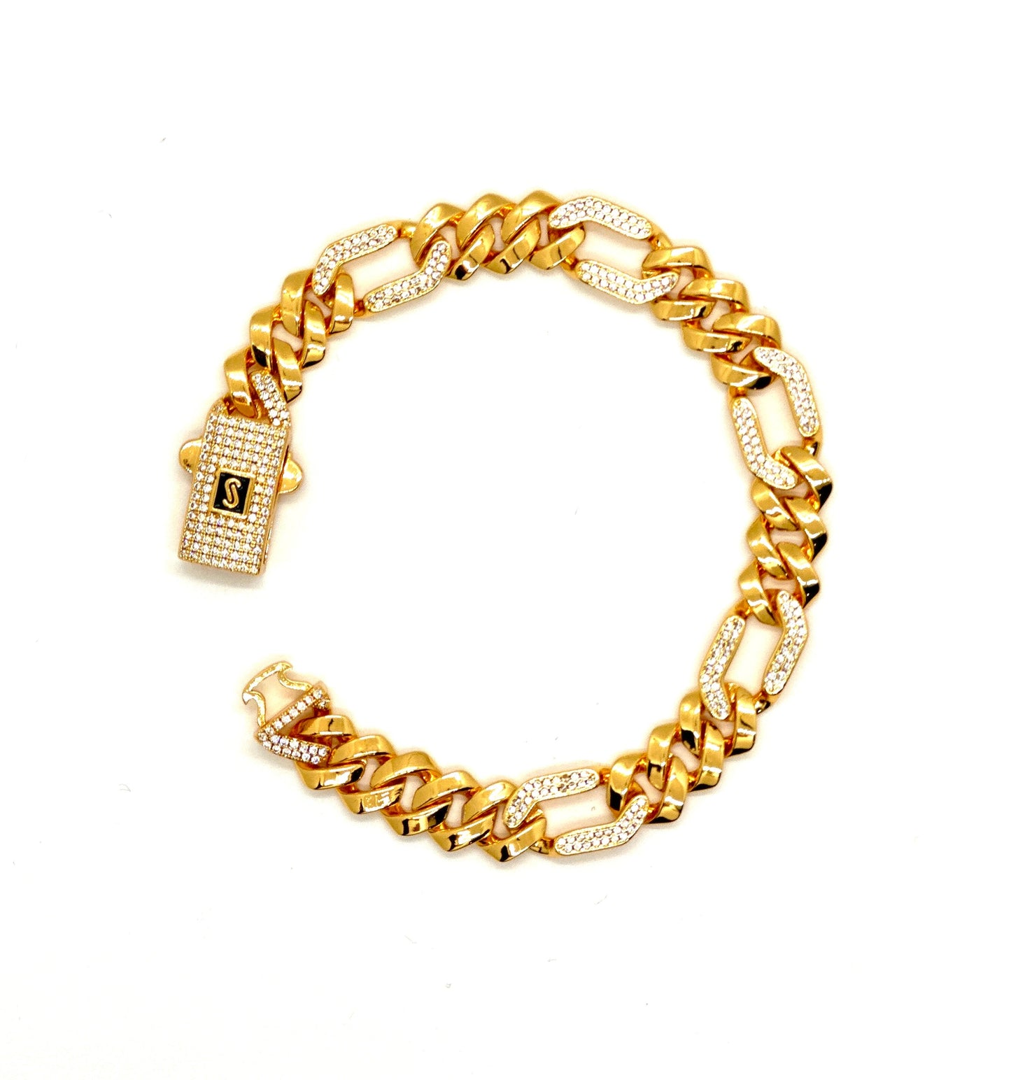 Iced Out Royal Link Chain + Mirzon Elyite Bracelet Bundle