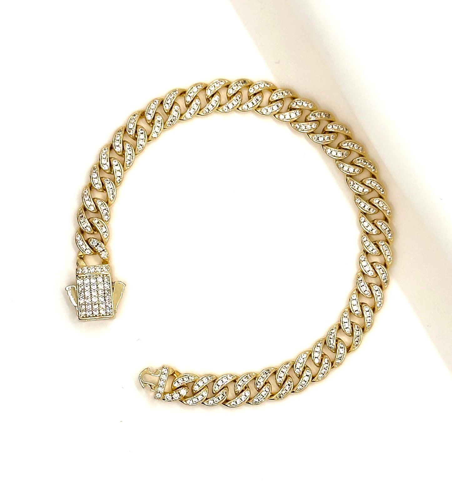 Eternal Shine Cuban Bracelet