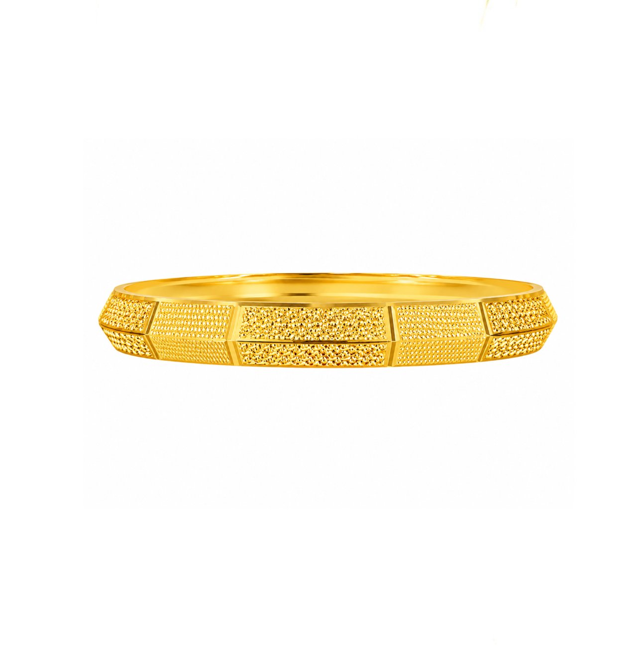 Classic Plain Gold Kada – 1gm Plated