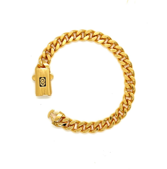 Radiant Elegance Cuban Bracelet