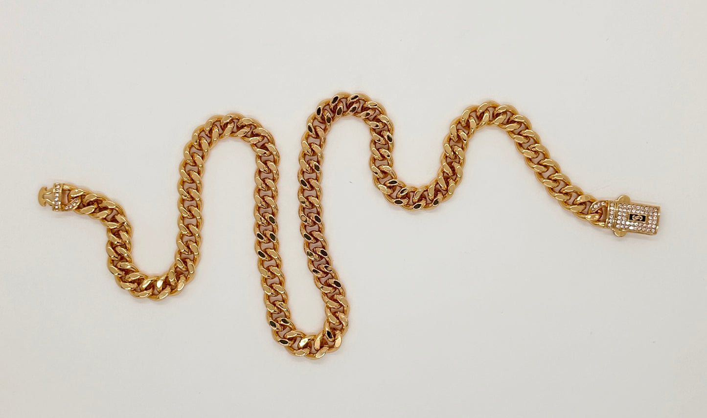Classic Gold Cuban Chain