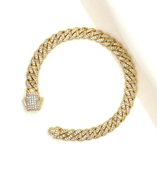 Eternal Shine Cuban Bracelet