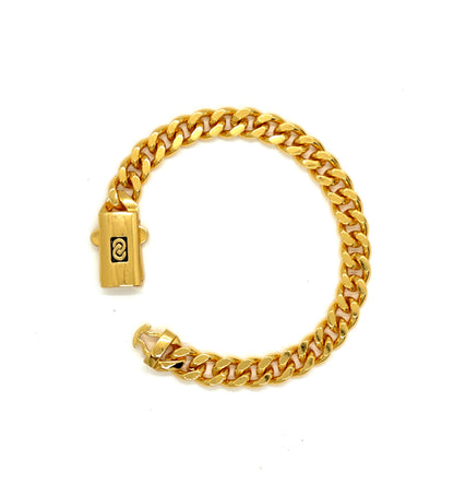 Radiant Elegance Cuban Bracelet