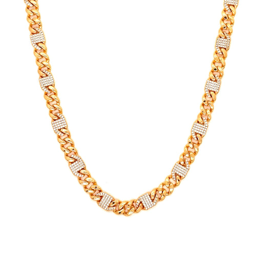 Aurora Gold Chain + Regal Radiance Bracelet Bundle