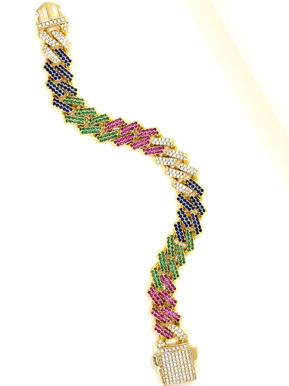 Maze Rainbow Bracelet