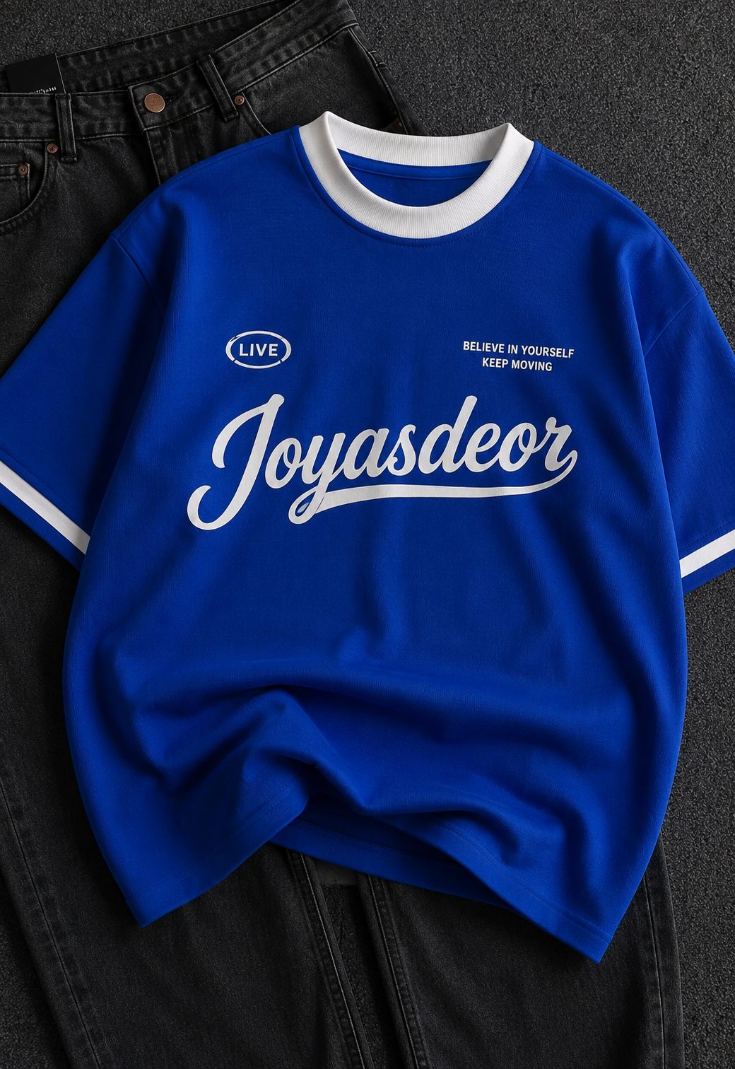 The Live Tee — Royal Blue